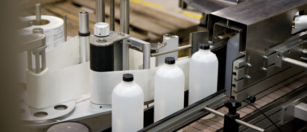 custom packing and labeling on bottles