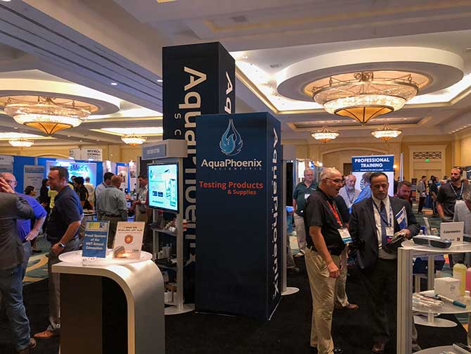 AquaPhoenix at the 2018 AWT trade show