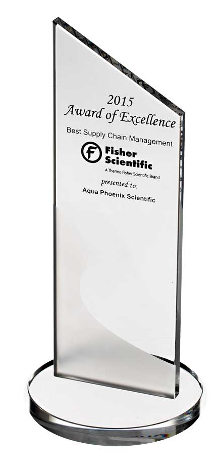 AquaPhoenix is the recipient of the 2015 Award of Excellence for Best Supply Chain Management 