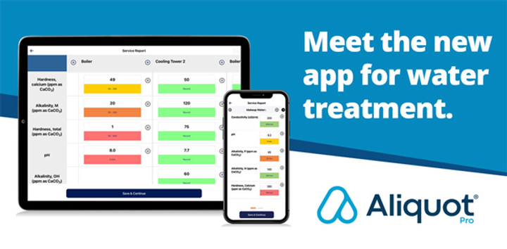 meet the new app for water treatment