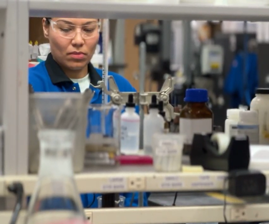 scientist working in a lab