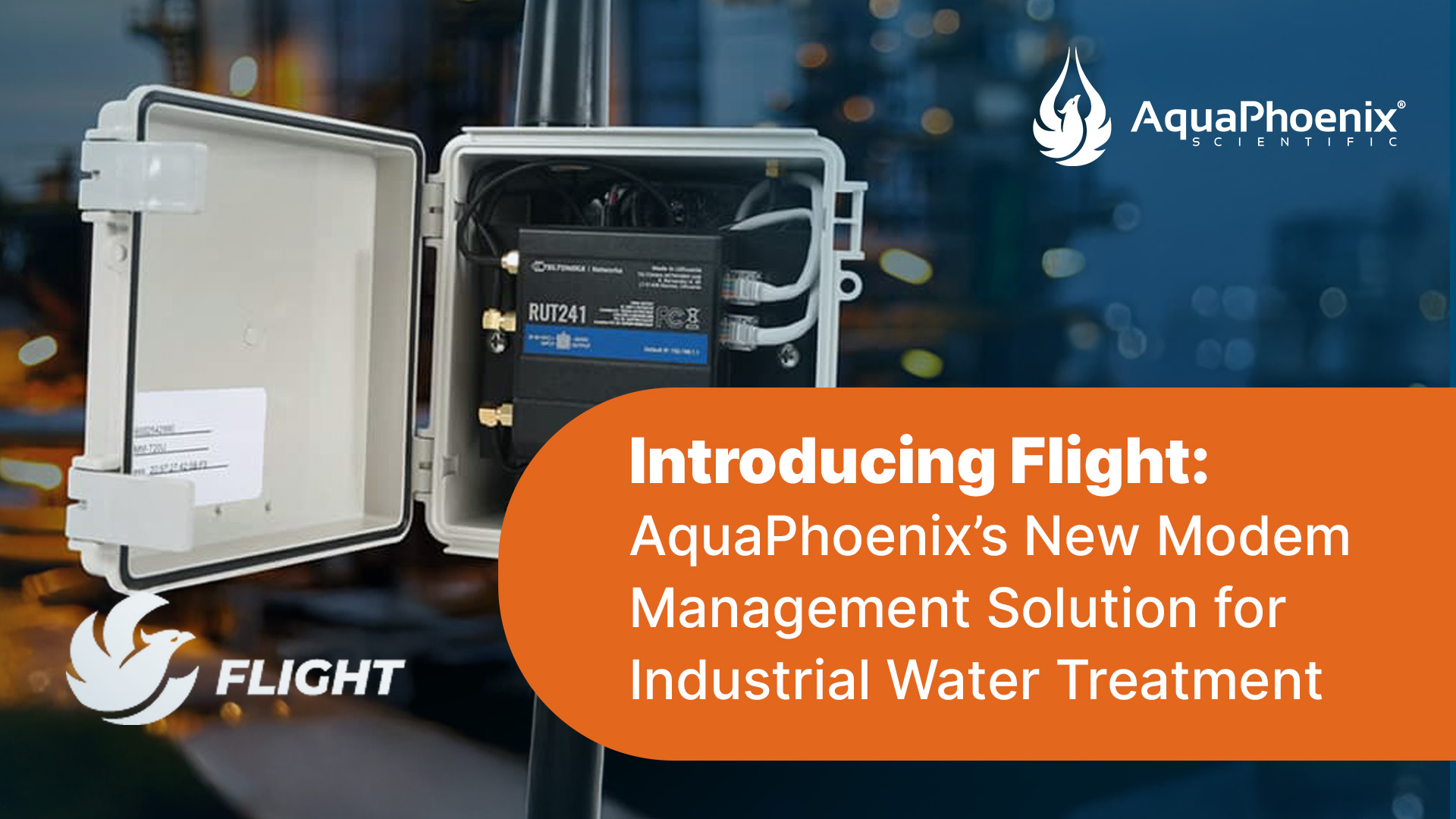 Flight is a fully managed modem solution