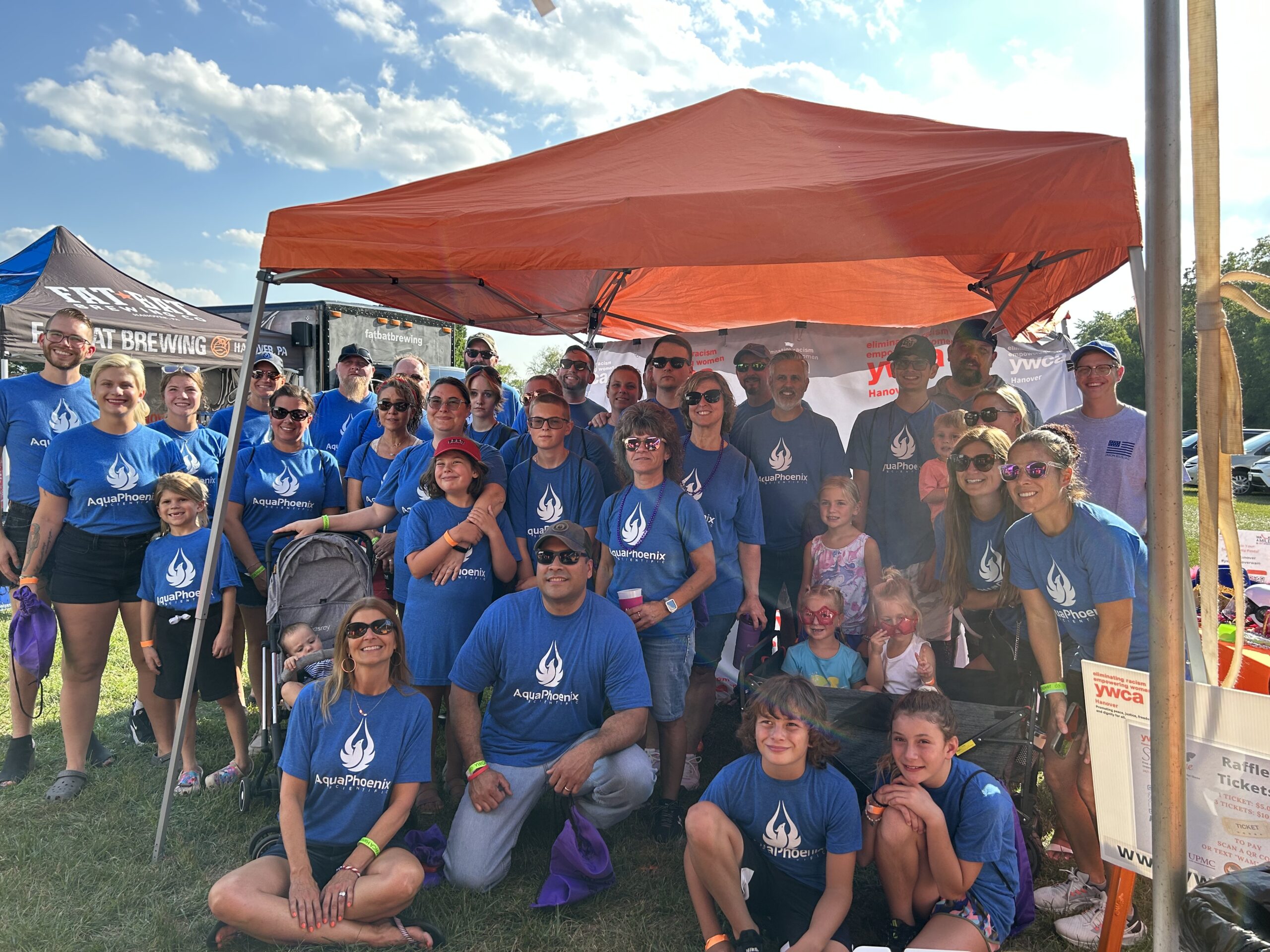 AquaPhoenix team at the Walk a Mile event