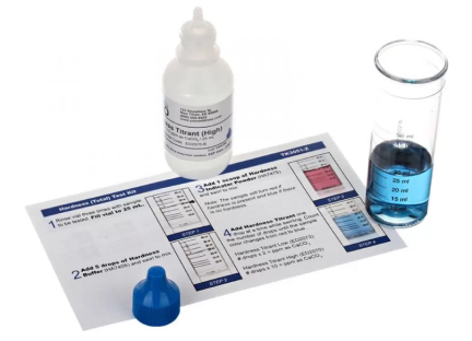 Image of conductivity standards in a group.
