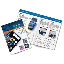 cover and inside of AquaPhoenix industrial catalog